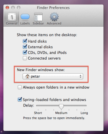 New Finder Window